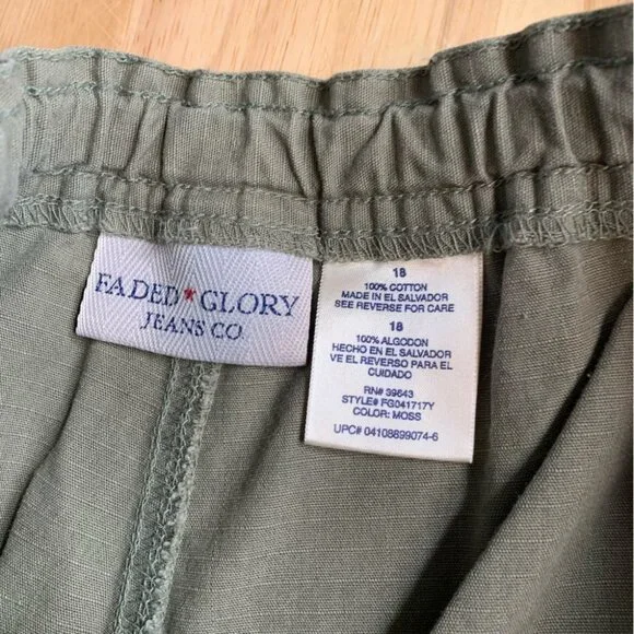 Vintage Army Green Pants Size 18 - Picture 7 of 10